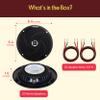 Pyle Waterproof Marine Speakers - Pair of 5.25" 180 Watt Low Profile Slim Style System - Weather Resistant Outdoor Rated Speakers for Boat, Patio, Poolside, Deck, Home (Black) view 2