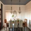 Quoizel Shire Candle Chandelier, 4-Light, 24" H x 18.25" W Rustic Black Vintage Chandelier, 60W Bulbs, Max Adjustable Height 77", Pendant Light for Kitchen, Dining, Living Room, Foyer or Farmhouse view 2