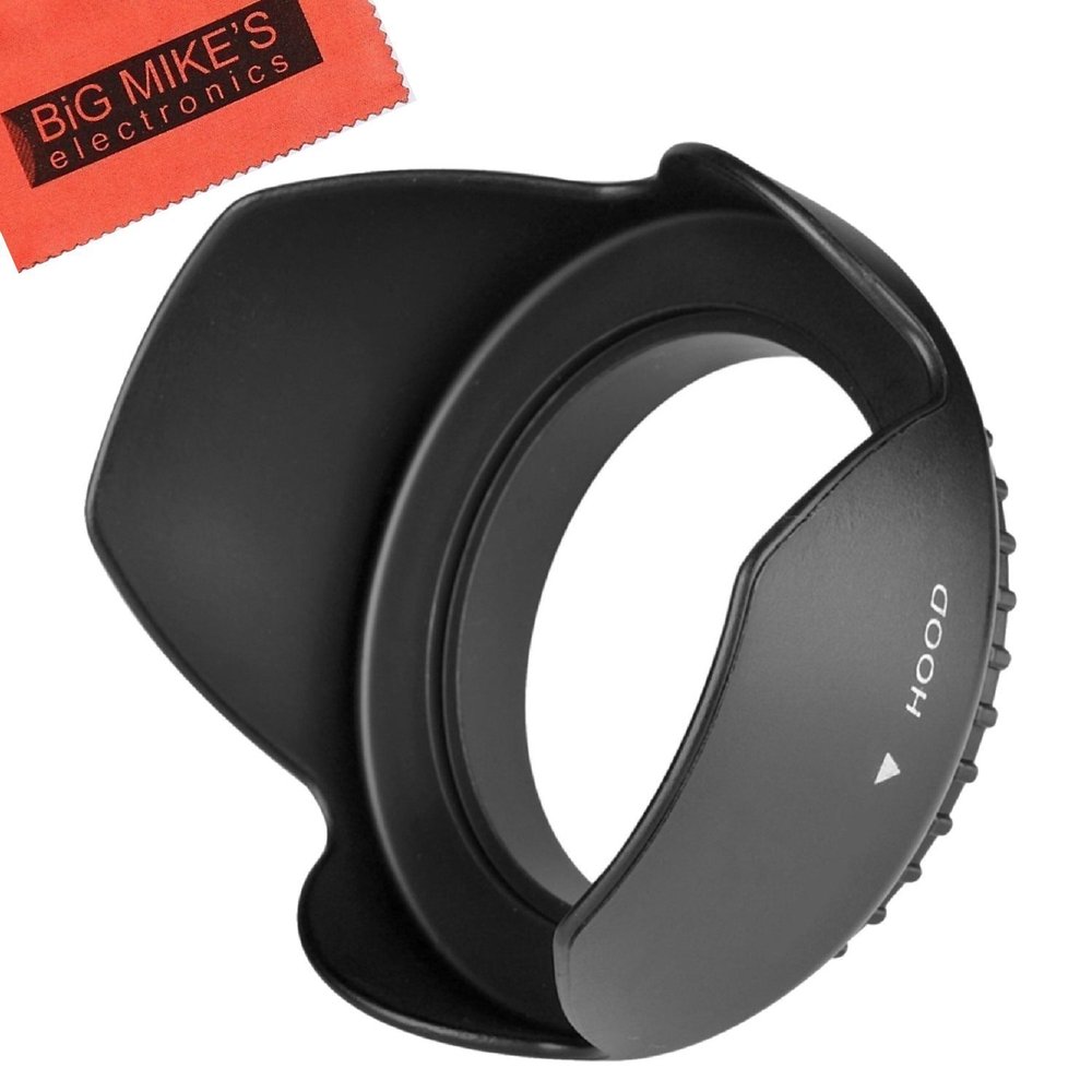 55mm Tulip Flower Lens Hood for Sony 16-70mm, 18-55mm A-Mount, 18-70mm, 28-70mm, 55-200mm, 35mm f/1.4G A-Mount, 35mm f/1.8 A-Mount, 50mm f/1.4, 50mm f/2.8, 85mm f/2.8, 100mm f/2.8 Lens