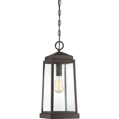 Quoizel Ravenel 1-Light Western Bronze Outdoor Hanging Lantern