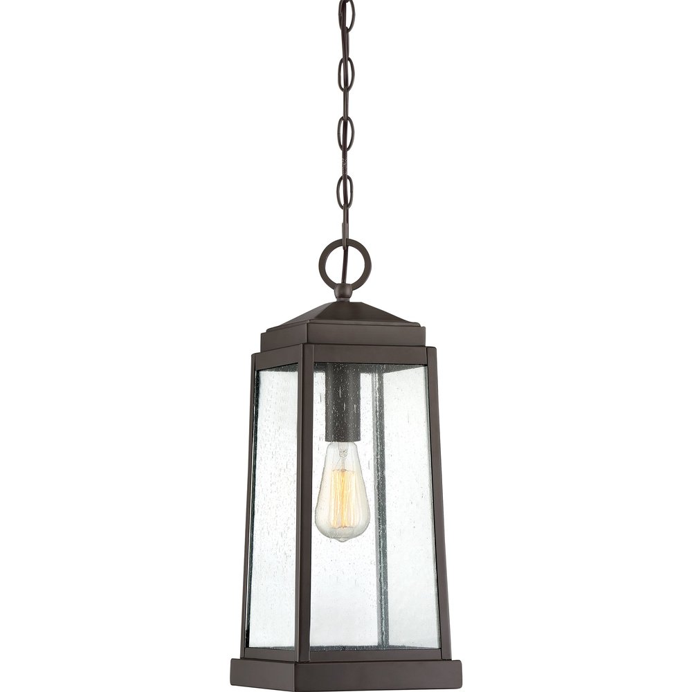 Quoizel Ravenel 1-Light Western Bronze Outdoor Hanging Lantern