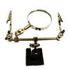 Mini Soldering Wire Tool with Magnifying Glass Hobby Tool Solder Clamps view 1