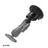 RAM Mounts Twist-Lock Suction Cup Base with Ball RAM-B-224-1U with B Size 1" Ball for Vehicle Windshields view 2
