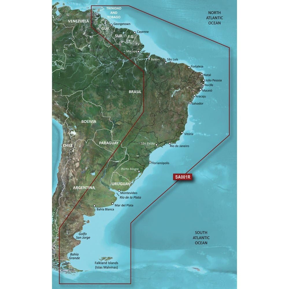 Garmin VSA001R-g3 South America East Coast, SD Card