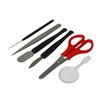 BoliOptics Basic Beginners Dissection Tool Kit Anatomy Biology Lab (Needle, Forceps, Spatula, Scalpel, Scissors, Magnifier) MA12101101 view 1