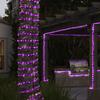MUEQU Solar Rope Lights Outdoor String Lights, 39ft Waterproof 100LEDs Copper Wire Tube Lighting Solar Decoration Lights Tube for Trees Patio Gardens Party Christmas Holiday Wedding(Purple) view 3