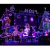 MUEQU Solar Rope Lights Outdoor String Lights, 39ft Waterproof 100LEDs Copper Wire Tube Lighting Solar Decoration Lights Tube for Trees Patio Gardens Party Christmas Holiday Wedding(Purple) view 4
