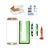 MD0410 Screen Repair Kit Compatible with Samsung Galaxy S7 Edge Phone Model G935 - Front Outer Lens Glass Replacement with Tools (Gold) view 1