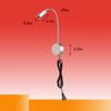 LIN XIAO HAO mayu LED Hose Spotlights with Switch Plugs Aluminum Wall Light Hotel Bedroom Bedside Reading Light view 2