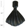 Royal Designs Celling Fan Pull Chain Beaded Ball Extension Chains with Decorative Seashell, Antique Brass, Set of 2 view 3
