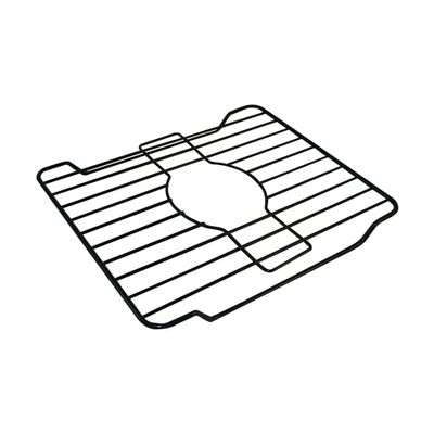 Better Houseware Sink Protectors for Kitchen Sink, Protective Metal Grid, 12x10.25x1 inches, Black Kitchen Sink Mat to Shield Sink Base from Scratches, Rust-Resistant Coating, S