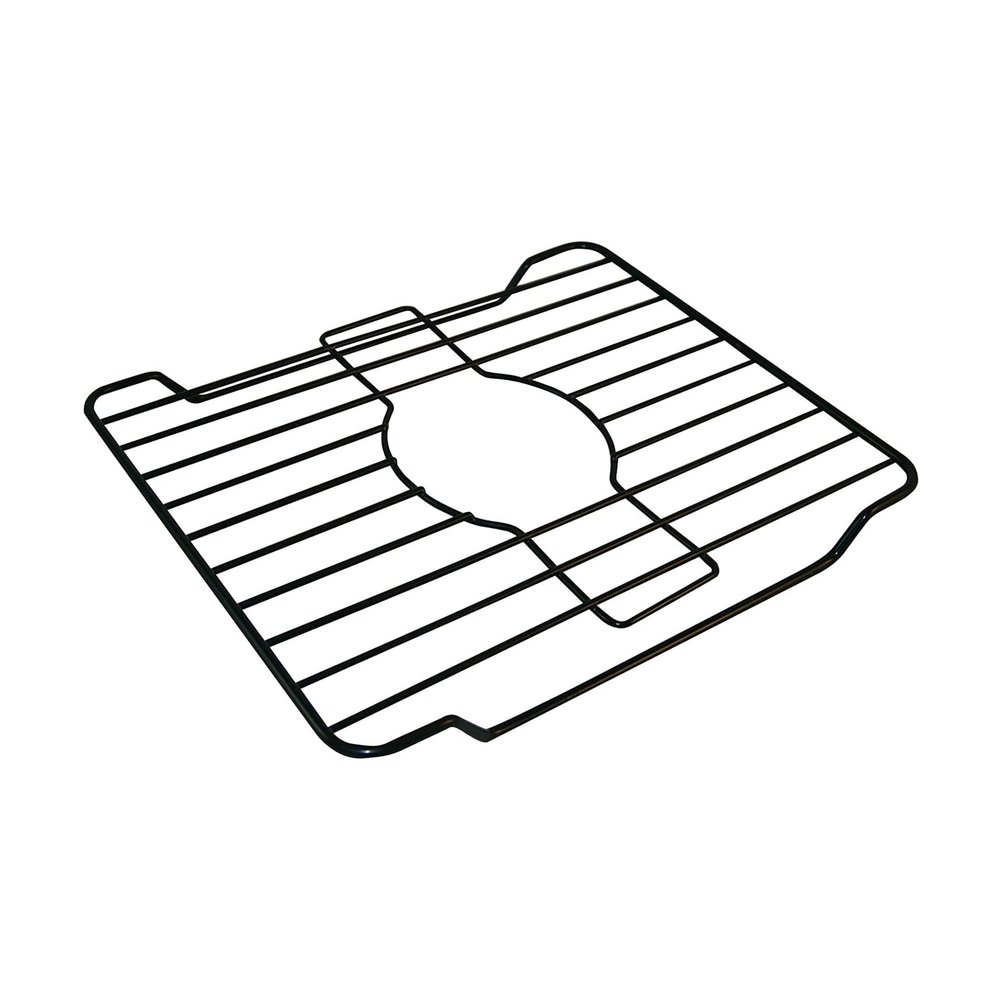 Better Houseware Sink Protectors for Kitchen Sink, Protective Metal Grid, 12x10.25x1 inches, Black Kitchen Sink Mat to Shield Sink Base from Scratches, Rust-Resistant Coating, S