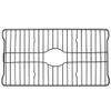 Better Houseware Sink Protectors for Kitchen Sink, Protective Metal Grid, 18.1x12.3x1 inches, Black Kitchen Sink Mat to Shield Sink Base from Scratches, Rust-Resistant Coating, L view 1