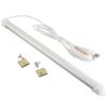 USB LED Under Cabinet Lighting Fixtures,5V 7W 52CM CT 2700-6500K Dimmable Under Counter Lighting Strip,Magent LED Aluminium Bar Lights,Portable for Book Self Closet Camping(1 of Pack) (52CM) view 1
