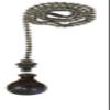 Royal Designs Celling Fan Pull Chain Beaded Ball Extension Chains with Decorative Medium Ball, Antique Brass view 1