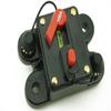 12V- 24V DC Circuit Breaker - Surface Mount Manual Reset Waterproof Fuse - 60Amps ~ 100AMP ~ 300Amps for Boat Trolling Manual Reset Car Audio Solar Energy Inline Circuit Breaker Fuse Holder (100AMP) view 1