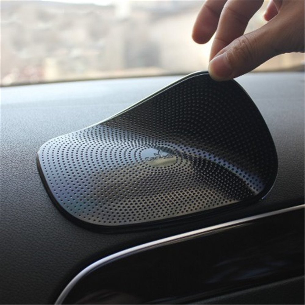 Fochutech Car Non-Slip Mat Magic Anti-Slip Slide-Proof Pad Dashboard Sticky Dash Adhesive Cell Phone Mobile Holder Black Silicone