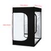 Professional Photo Light Box Photography Studio Dimmable LED Large Shooting Tent Cube 47x39x78inch Video Continuous Lighting Lightbox Soft Box with 3 Colors PVC Backdrops and Carrying Bag view 4