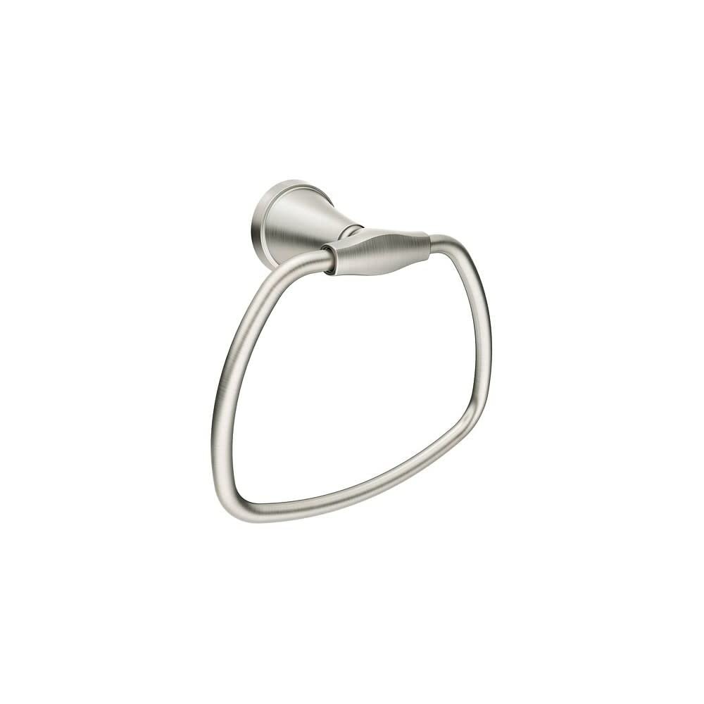 MOEN/FAUCETS MY4886BN Tiffin Brushed Nickel Towel Ring