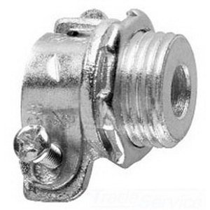 Crouse-Hinds 715 Malleable Iron Non-Insulated Straight Connector 3 Inch