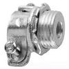 Crouse-Hinds 715 Malleable Iron Non-Insulated Straight Connector 3 Inch view 1