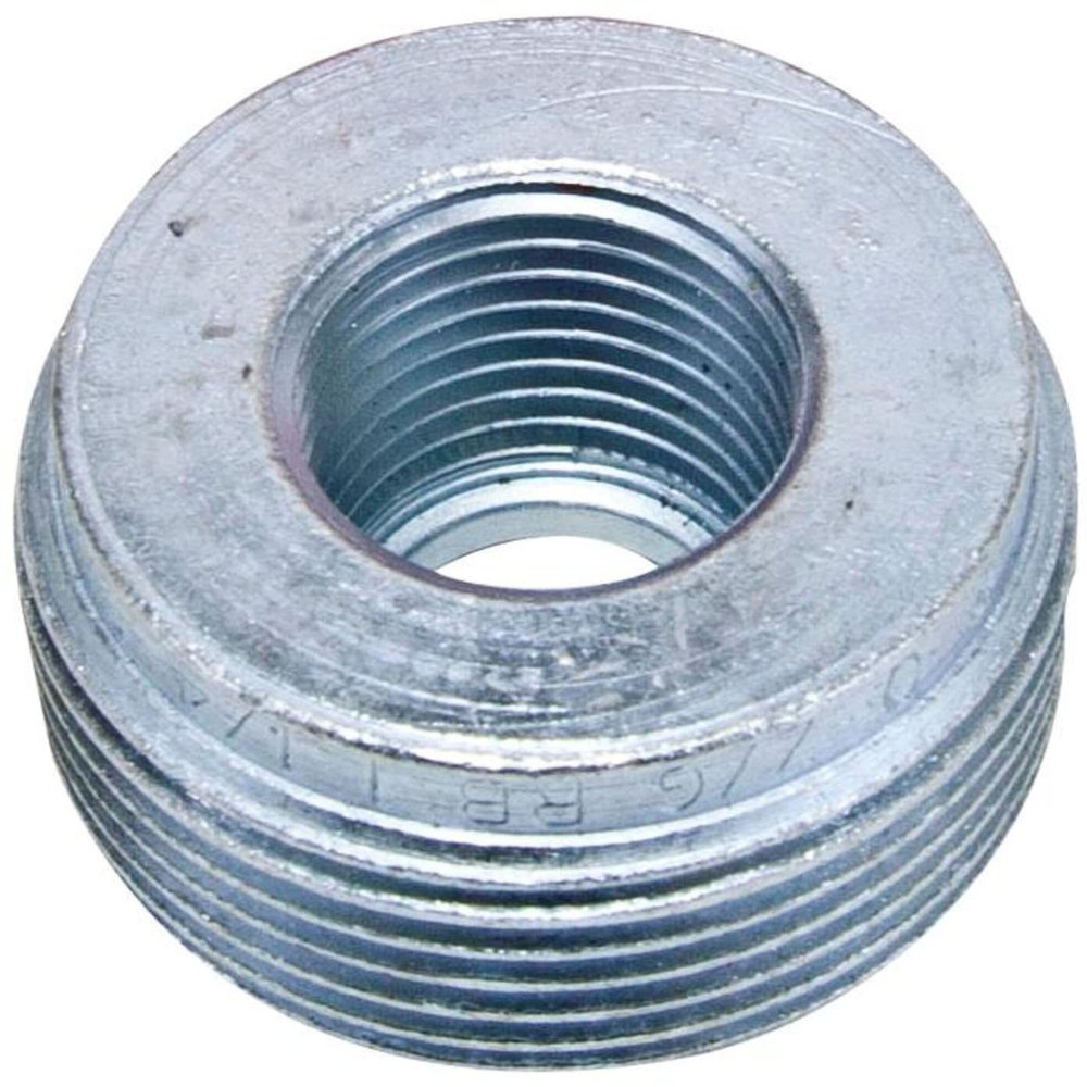 Crouse-Hinds RE61 Feraloy Iron Alloy Explosion Proof Dust-Ignition Proof Reducing Bushing 2 Inch x 1/2 Inch