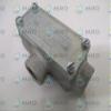 1- Crouse-Hinds OET2 Feraloy Iron Alloy Type T Conduit Outlet Body With Cover 3/4 Inch Condulet view 3