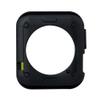 360 Full Body Sports Silicone Protective Case Cover for Apple Watch Series 3 2 1 38 42mm Accessories (Black Green, 38mm) view 3