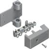 Arlington GB5P Zinc Bridge Intersystem Grounding Bridge With PVC Adaptor 6-2 AWG Copper/Aluminum Ground (4) 14-4 AWG Copper/Aluminum Bonding view 1