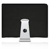kwmobile Computer Monitor Cover Compatible with Apple iMac 27" / iMac Pro 27" - Don't Touch My Mac White/Black view 2