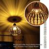Bamboo Chandelier Handwoven Rattan Pendant Light Wicker Lamp Shade Ceiling Light Fixture Weave Hanging Light D13.8INCH, 12W 2700K Corn Bulb Included view 3