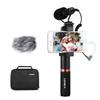 Smartphone Video Kit, Comica CVM-VM10-K1 Smartphone Microphone with Grip Handle, Camera Microphone for iPhone Samsung Huawei LG Google- Mic for YouTube, Tiktok, Vlogging Equipment view 1