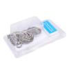 uxcell Pull Chain Silver Tone Coin Pendant 12" Lighting Ceiling Fan 2Pcs view 4