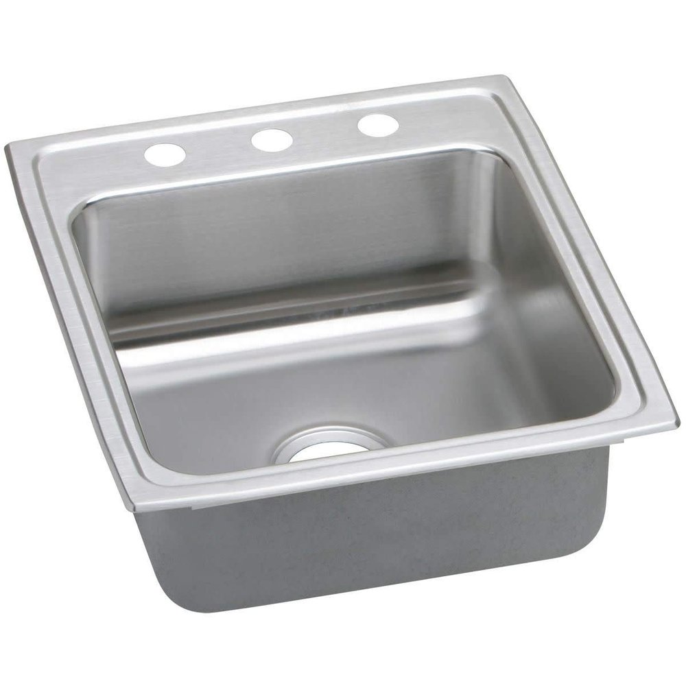 Elkay LRAD2022652 Sink, Satin Finish