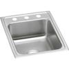 Elkay Lustertone Classic LRAD1722603 Single Bowl Drop-In Stainless Steel ADA Sink view 1