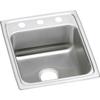 Elkay Lustertone Classic LRAD172065OS4 Single Bowl Drop-in Stainless Steel ADA Sink view 1