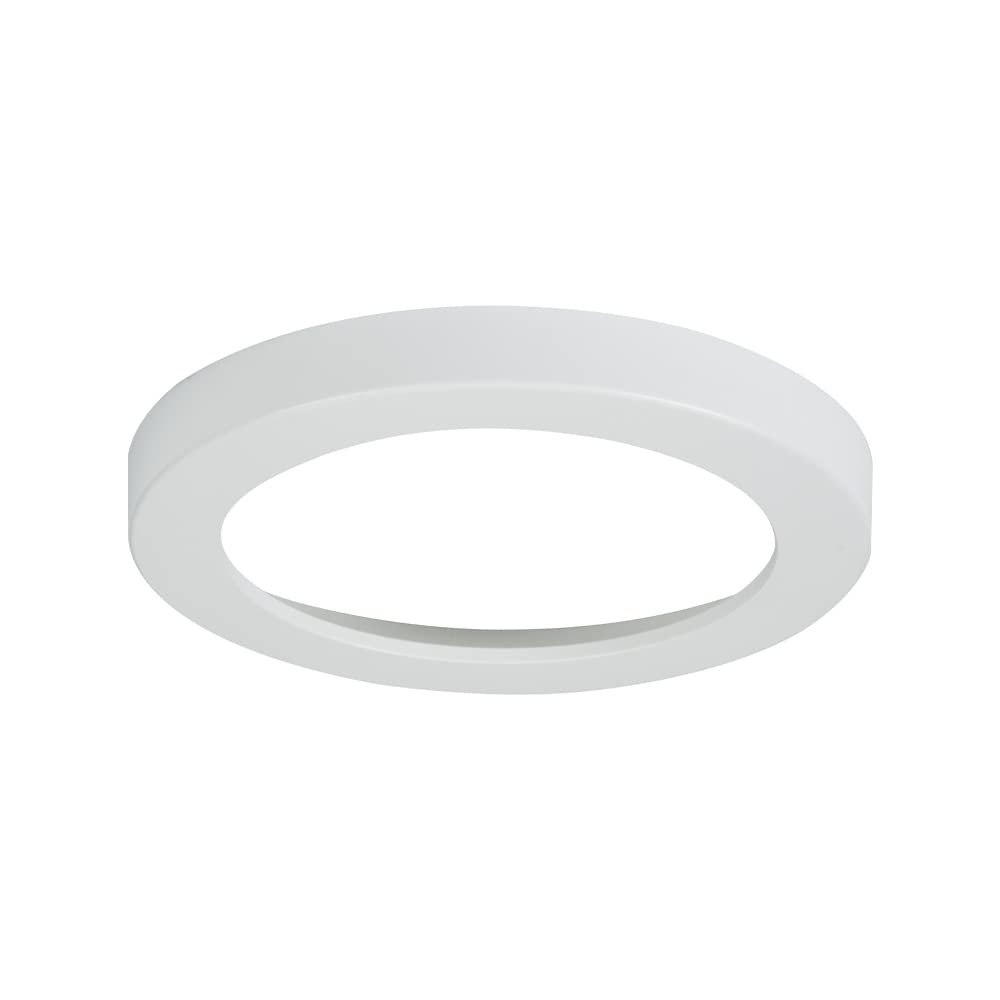 HALO 4 in. Round SMD Designer Trim, White (paintable)