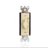 NSI TORK A512H Spring-Wound in-Wall Twist Timer, 12-Hour, Ivory view 2