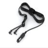 Pwr Extra Long 12FT Car-Charger for Philips Portable DVD Player Dual-Screens Dc Adapter Auto Power Supply Cord (Dual) view 2
