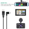 YQMAJIM Charging Power Cable for Dash Cam, (11.5 Ft) USB 2.0 to Mini USB Car Vehicle Power Charger Adapter Cord Compatible with Garmin Nuvi GPSRearview Mirror CamBackup Camera view 2