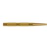 Mayhew Tools 25080 Knurled Solid Punch, 1/4" x 6", Brass view 1