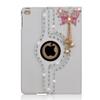 STENES Bling Case Compatible with iPad mini 3/2/1 Case - 3D Handmade Crystal Butterfly Pendant 360 Degree Rotating Stand with Smart Cover Auto Sleep/Wake - Hot Pink view 2