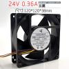 DirectNine Basics Cooling Fan Cooler for Mitsubishi F740 CA1619H25 MMF-12D24DS-CP1 24V 0.36A 12038 12CM view 4