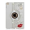 STENES Bling Case Compatible with iPad mini 3/2/1 Case - 3D Handmade Crystal Heart Rose Flower 360 Degree Rotating Stand with Smart Cover Auto Sleep/Wake - Multicolor view 2