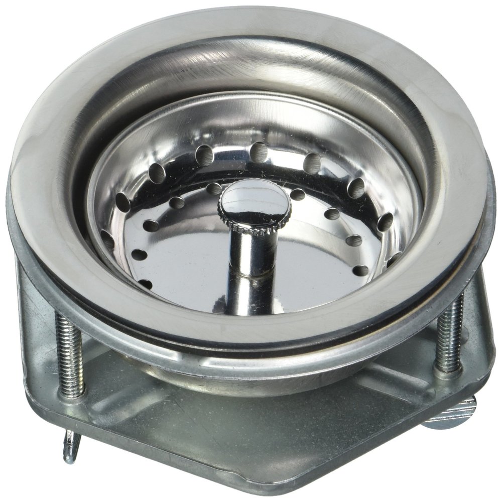 PROPLUS GIDDS-122040 Eez On Sink Strainer with Brass Body, Chrome