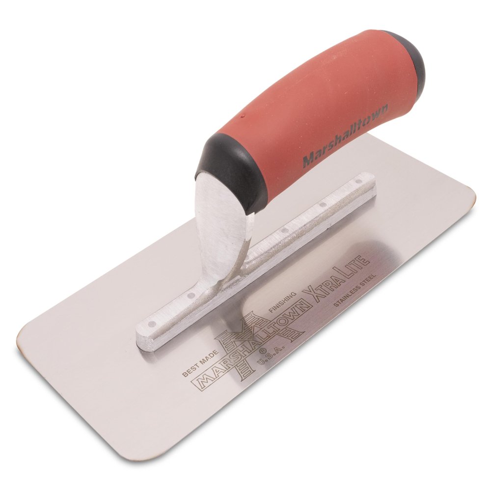 MARSHALLTOWN Venetian Plastering Trowel, USA Made, 8 3/4 x 3 3/4 Stainless Blade, MXS875SSD