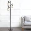 JONATHAN Y Lewis 71" 3-Light Tiffany-Style Stained Glass Lamp, Bronze view 3