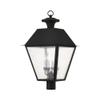 Livex Lighting 2173-04 Mansfield 4-Light Outdoor Post Head, Black, 27.50x15.00x15.00 view 1