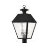Livex Lighting 2173-04 Mansfield 4-Light Outdoor Post Head, Black, 27.50x15.00x15.00 view 2