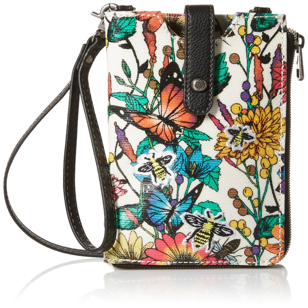 Sakroots Ella Smartphone Sling Phone Wristlet, Optic In Bloom, One Size
